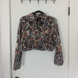 Samantha Pleet Floral Button-Up